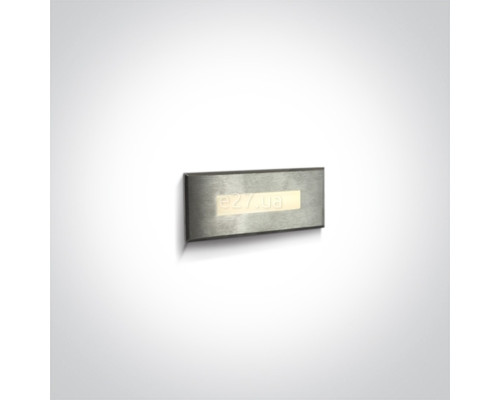Настінний світильник One Light 68072A/W Wall Recessed Pro Range, 5 Вт, 100 лм, 3000K