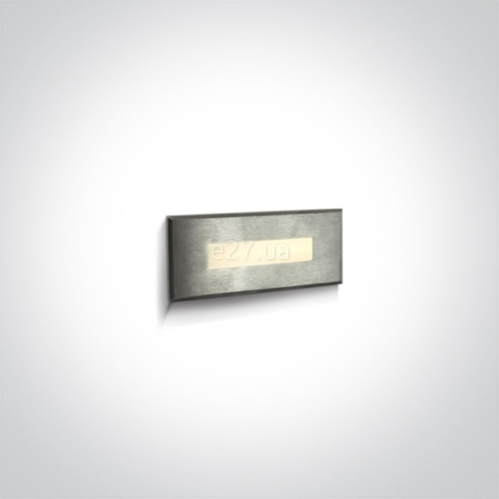 Настінний світильник One Light 68072A/W Wall Recessed Pro Range, 5 Вт, 100 лм, 3000K · One Light · one-light-68072a-w