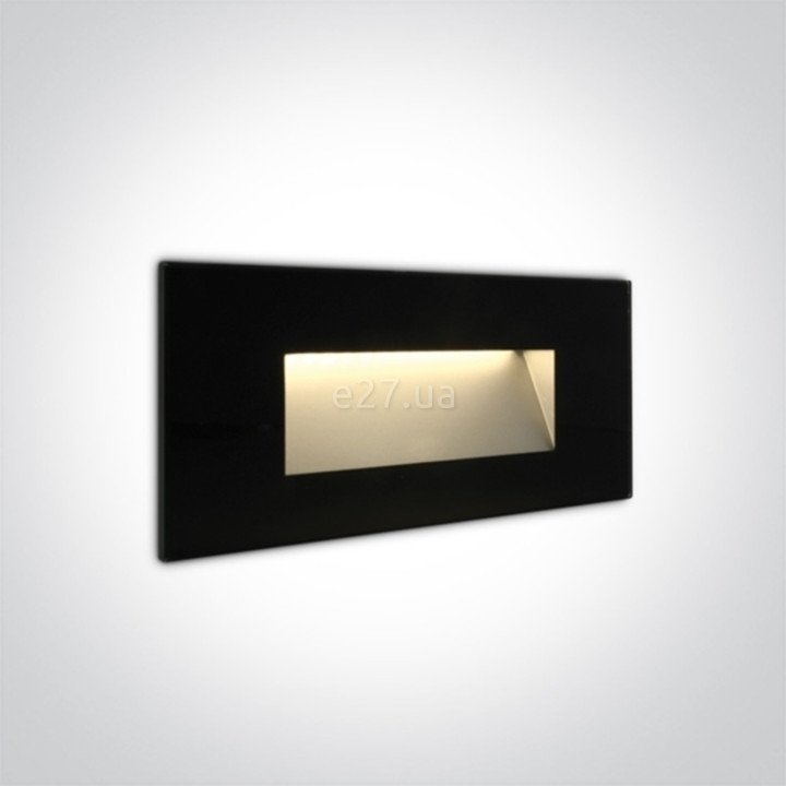 Настінний світильник One Light 68076A/B/W The Glass Face Recessed Lights, 4 Вт, 270 лм, 3000K · One Light · one-light-68076a-b-w