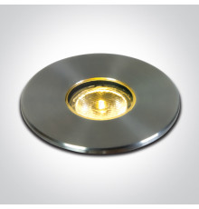 Грунтовий світильник One Light 69028A/W Wall Recessed & Inground, 2 Вт, 90 лм, 3000К