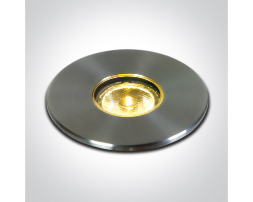 Грунтовий світильник One Light 69028A/W Wall Recessed & Inground, 2 Вт, 90 лм, 3000К