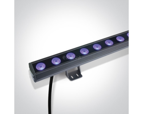 Прожектор One Light 7055B/RGB The LED Wall Washers Aluminium, 36 Вт, RGB