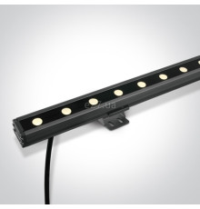 Прожектор One Light 7055B/W The LED Wall Washers Aluminium, 24 Вт, 1700 лм, 3000K