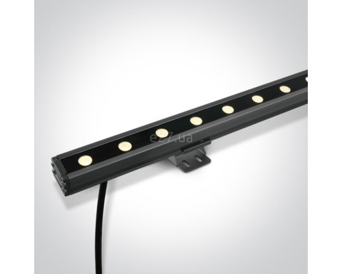 Прожектор One Light 7055B/W The LED Wall Washers Aluminium, 24 Вт, 1700 лм, 3000K