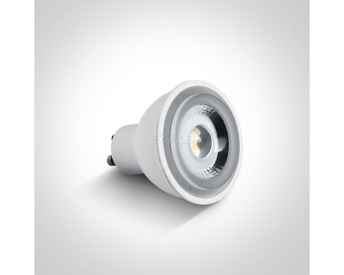 Лампа світлодіодна One Light 7306CG/W White COB 6W WW GU10 60deg 230V, MR16 6W 3000K GU10, 60°