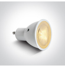 Лампа світлодіодна One Light 7307G/V LED 7W GU10 CCTV 60deg 230V, 7W GU10