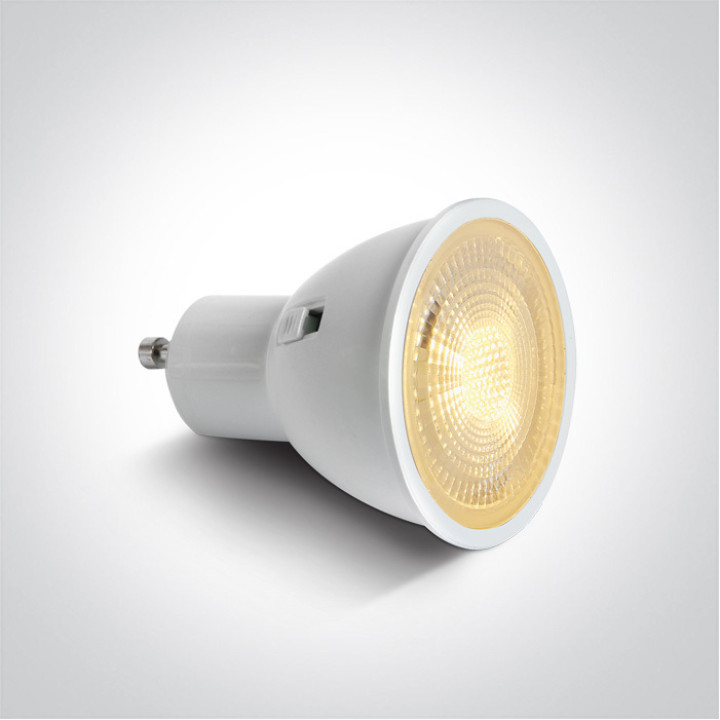Лампа світлодіодна One Light 7307G/V LED 7W GU10 CCTV 60deg 230V, 7W GU10 · One Light · one-light-7307g-v