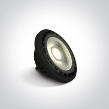 Лампа світлодіодна One Light 7315GB/C/45 Black R111 GU10 13W CW 45deg 230V, R111 13W 4000K GU10, 45° · One Light · one-light-7315gb-c-45