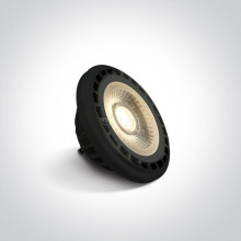 Лампа світлодіодна One Light 7315GB/W/45 Black R111 GU10 13W WW 45deg 230V, R111 13W 3000K GU10, 45° · One Light · one-light-7315gb-w-45