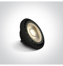 Лампа світлодіодна One Light 7315GB/W/45 Black R111 GU10 13W WW 45deg 230V, R111 13W 3000K GU10, 45°