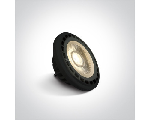 Лампа світлодіодна One Light 7315GB/W/45 Black R111 GU10 13W WW 45deg 230V, R111 13W 3000K GU10, 45°