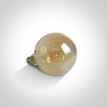 Лампа світлодіодна One Light 9G06RD/A/E Retro LED 7W AMBER G125 E27 230V Dimmable, G125 7W 2200K E27 Dimmable · One Light · one-light-9g06rd-a-e