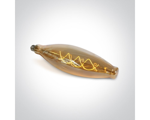 Лампа світлодіодна One Light 9G08E/A Decorative LED Lamp E27 8w AMBER 230V, 8W 2700K E27