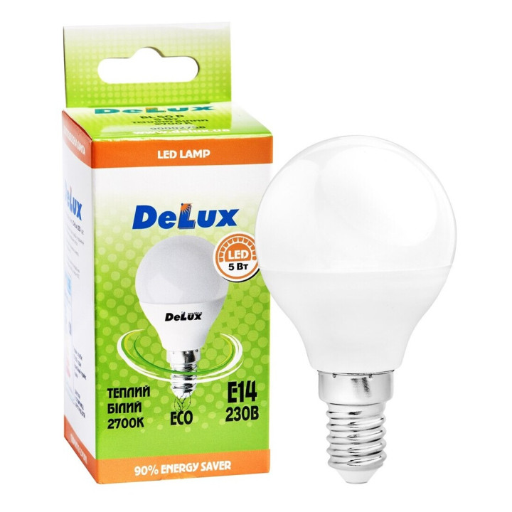 Лампа світлодіодна Outlet Delux 90002758 , 5W E14 · Outlet · outlet-delux-90002758