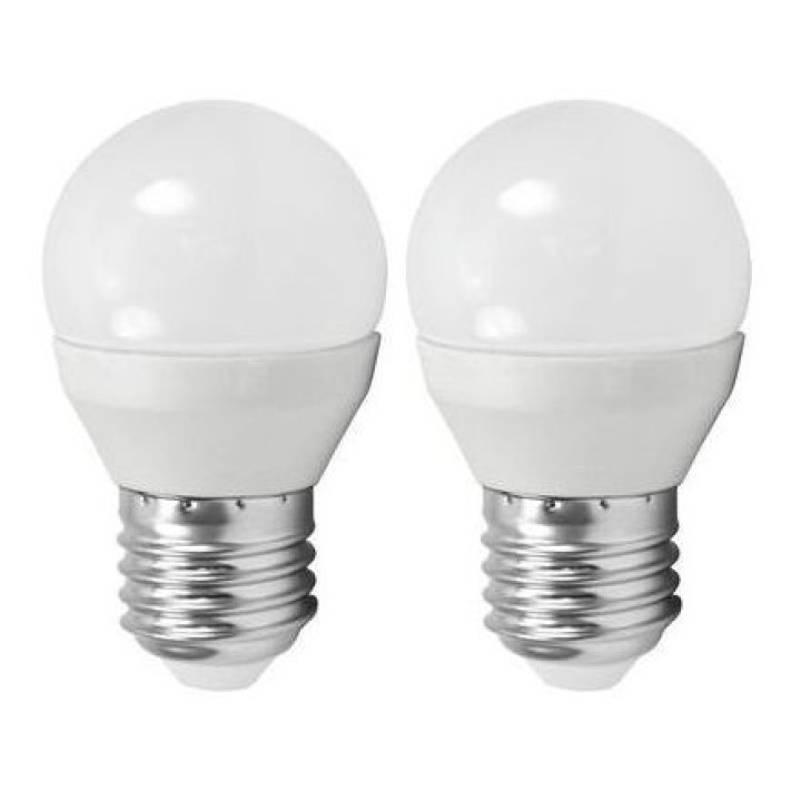Лампа світлодіодна Outlet Eglo 10777 G45 4W 3000K E27 (набір з 2шт.), 4W 3000K E27 (набір з 2шт.) · Outlet · outlet-eglo-10777