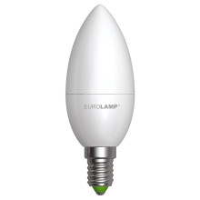 Лампа світлодіодна Outlet Eurolamp LED-CL-06143(P) , 6W E14 · Outlet · outlet-eurolamp-led-cl-06143-p