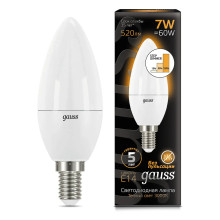 Лампа світлодіодна Outlet Gauss 103101107-S , 7W E14 · Outlet · outlet-gauss-103101107-s