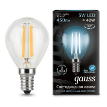 Лампа світлодіодна Outlet Gauss 105801205 , 5W E14 · Outlet · outlet-gauss-105801205