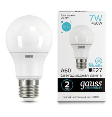 Лампа світлодіодна Outlet Gauss 23227A , 7W E27