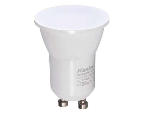 Лампа світлодіодна Outlet Kanlux 33081 Remi LED GU10-WW, MR11 2.2W 3000K GU10, 120°