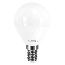 Лампа світлодіодна Outlet Maxus 1-LED-5411 , G45 4W 3000K E14, 270° · Outlet · outlet-maxus-1-led-5411