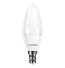 Лампа світлодіодна Outlet Maxus 1-LED-732 , C37 5W 4100K E14, 270°
