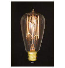 Лампа розжарювання Pikart 492 , ST64 40W 2700K E27 Dimmable