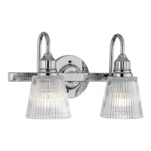 Бра Quintiesse QN-ADDISON2-BATH Addison 2 Light Wall Light Polished Chrome · Quintiesse · quintiesse-qn-addison2-bath