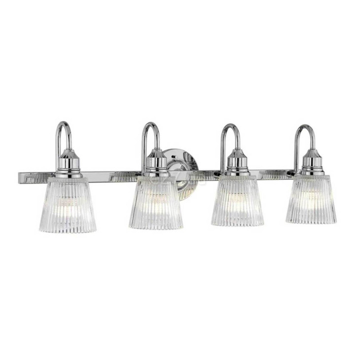 Бра Quintiesse QN-ADDISON4-BATH Addison 4 Light Wall Light Polished Chrome · Quintiesse · quintiesse-qn-addison4-bath