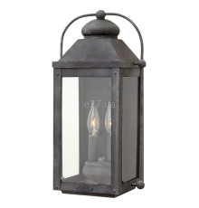 Бра Quintiesse QN-ANCHORAGE-M Hinkley Anchorage Anchorage 2 Light Wall Lantern Aged Zinc