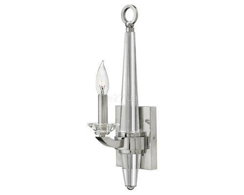 Бра Quintiesse QN-ASCHER1 Hinkley Ascher Ascher 1 Light Wall Light Polished Nickel