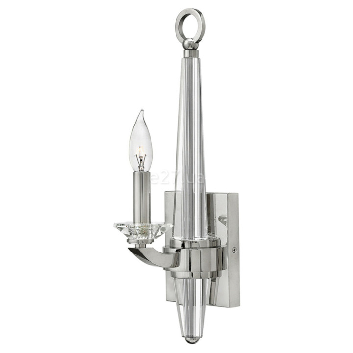 Бра Quintiesse QN-ASCHER1 Hinkley Ascher Ascher 1 Light Wall Light Polished Nickel · Quintiesse · quintiesse-qn-ascher1
