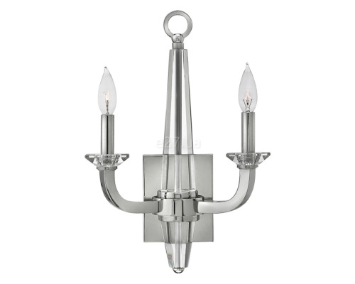Бра Quintiesse QN-ASCHER2 Hinkley Ascher Ascher 2 Light Wall Light Polished Nickel