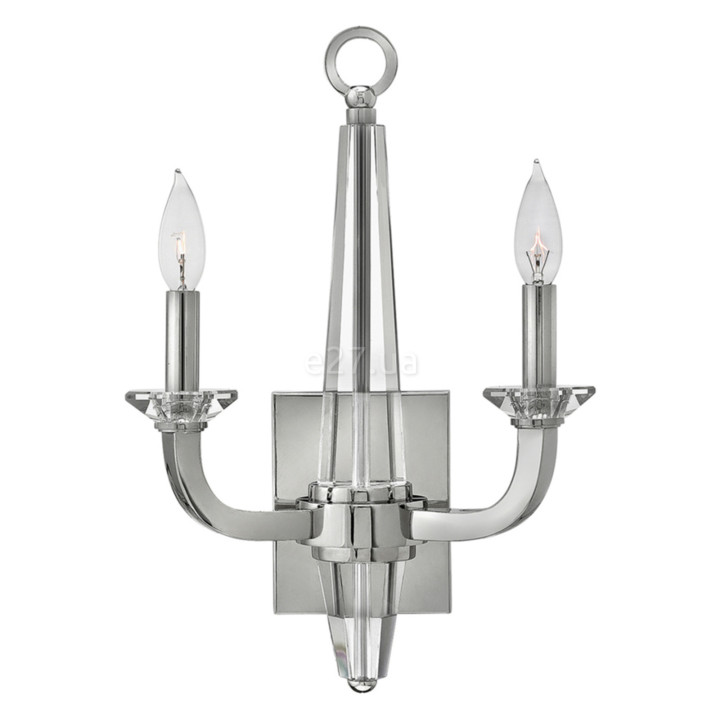 Бра Quintiesse QN-ASCHER2 Hinkley Ascher Ascher 2 Light Wall Light Polished Nickel · Quintiesse · quintiesse-qn-ascher2