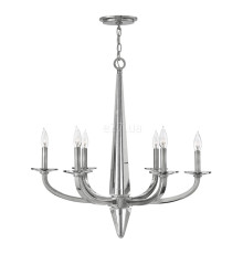 Люстра Quintiesse QN-ASCHER6 Hinkley Ascher Ascher 6 Light Chandelier Polished Nickel