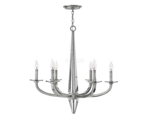 Люстра Quintiesse QN-ASCHER6 Hinkley Ascher Ascher 6 Light Chandelier Polished Nickel