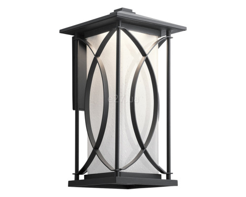 Бра Quintiesse QN-ASHBERN-L Kichler Ashbern Ashbern 1 Light Large Wall Lantern Textured Black