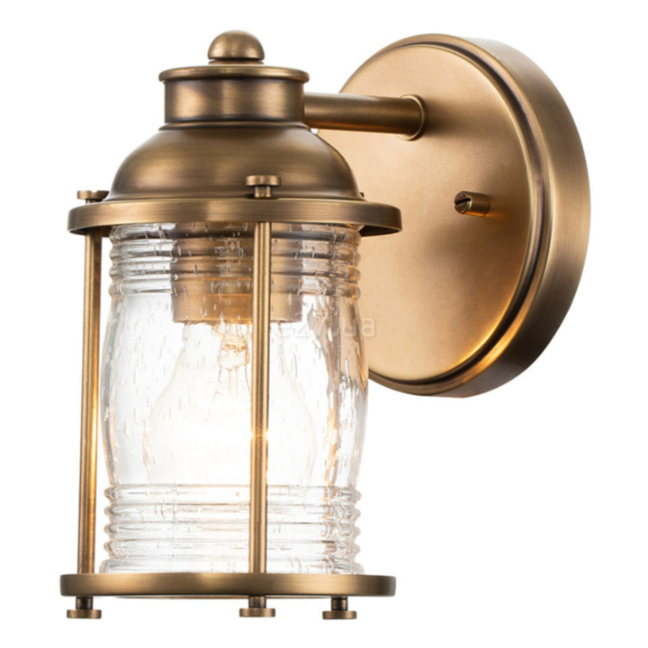 Бра Quintiesse QN-ASHLANDBAY1-NBR-BATH Kichler Ashland Bay Ashland Bay 1 Light Wall Light Natural Brass · Quintiesse · quintiesse-qn-ashlandbay1-nbr-bath