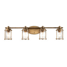 Бра Quintiesse QN-ASHLANDBAY4-NBR-BATH Kichler Ashland Bay Ashland Bay 4 Light Wall Light Natural Brass · Quintiesse · quintiesse-qn-ashlandbay4-nbr-bath
