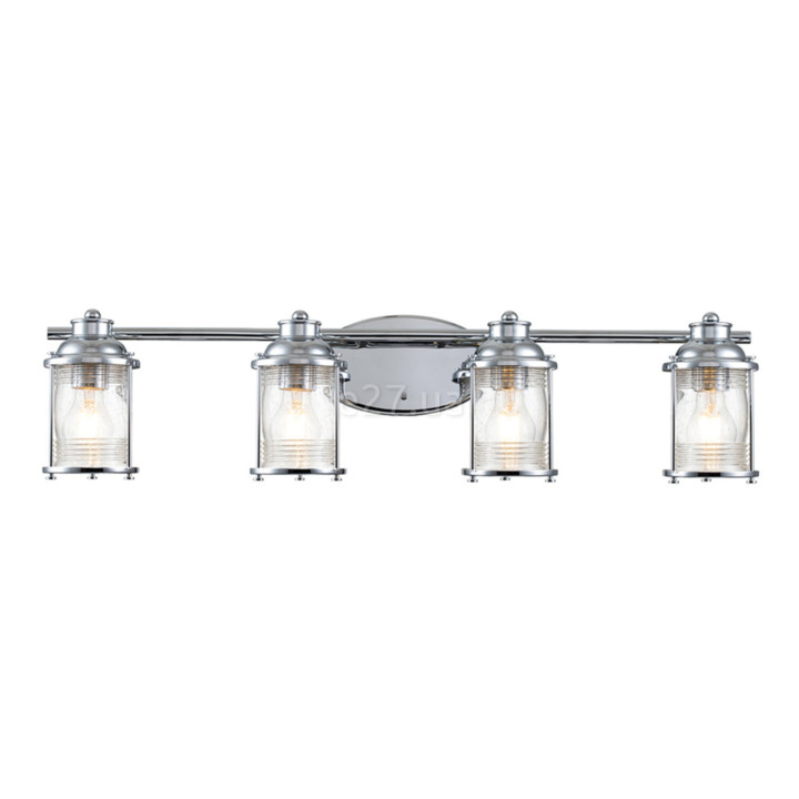Бра Quintiesse QN-ASHLANDBAY4-PC-BATH Kichler Ashland Bay Ashland Bay 4 Light Wall Light Polished Chrome · Quintiesse · quintiesse-qn-ashlandbay4-pc-bath