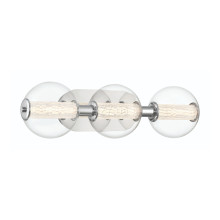 Бра Quintiesse QN-ATOMO-3W-PC Eurofase Atomo Atomo 3 Lt Wall Light Polished Chrome, 13 Вт, 1160 лм, 3000К · Quintiesse · quintiesse-qn-atomo-3w-pc