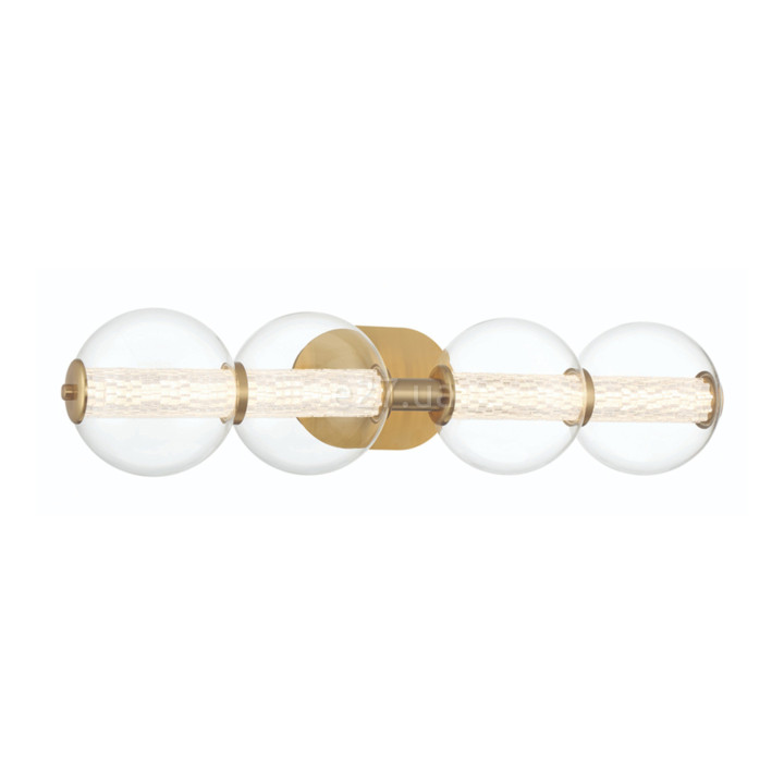 Бра Quintiesse QN-ATOMO-4W-BG Eurofase Atomo Atomo 4 Lt Wall Light Gold, 18.5 Вт, 1780 лм, 3000К · Quintiesse · quintiesse-qn-atomo-4w-bg