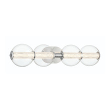 Бра Quintiesse QN-ATOMO-4W-PC Eurofase Atomo Atomo 4 Lt Wall Light Polished Chrome, 18.5 Вт, 1780 лм, 3000К · Quintiesse · quintiesse-qn-atomo-4w-pc