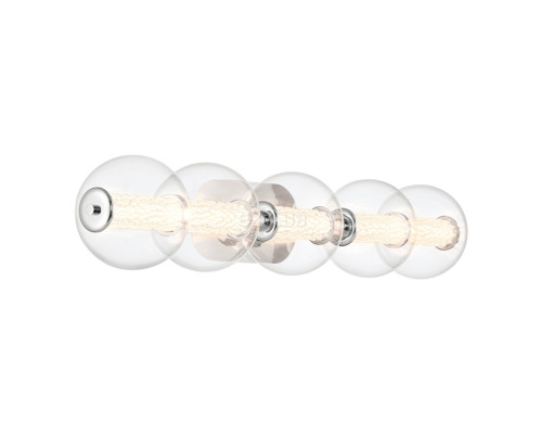 Бра Quintiesse QN-ATOMO-5W-PC Eurofase Atomo Atomo 5 Lt Wall Light Polished Chrome, 25 Вт, 2511 лм, 3000К