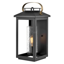 Бра Quintiesse QN-ATWATER-L-BK Hinkley Atwater Atwater 1 Light Large Wall Lantern Black · Quintiesse · quintiesse-qn-atwater-l-bk