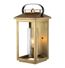Бра Quintiesse QN-ATWATER-L-PDB Hinkley Atwater Atwater 1 Light Large Wall Lantern Painted Distressed Brass