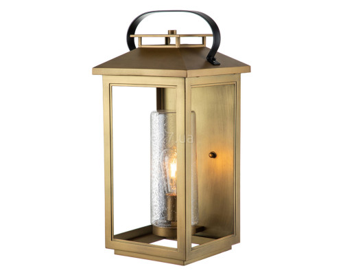 Бра Quintiesse QN-ATWATER-L-PDB Hinkley Atwater Atwater 1 Light Large Wall Lantern Painted Distressed Brass