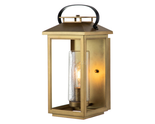 Бра Quintiesse QN-ATWATER-M-PDB Hinkley Atwater Atwater 1 Light Medium Wall Lantern Painted Distressed Brass