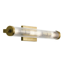 Підсвітка для дзеркала Quintiesse QN-AZORES4-NBR Kichler Azores Azores 4 Light Wall Light Natural Brass