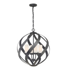 Люстра Quintiesse QN-BLACKSMITH-4P-OBK Quoizel Blacksmith Blacksmith 4 Light Outdoor Chandelier Old Black